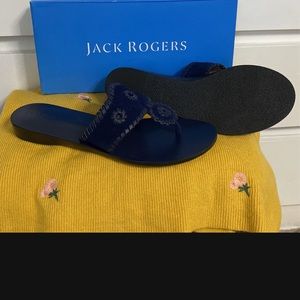 Jack Roger midnight blue suede size 10